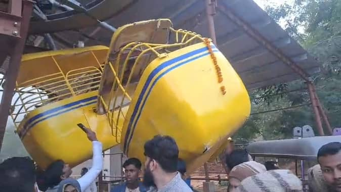 Rohtas Ropeway Trial Collapse