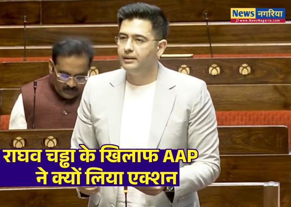 राघव चड्ढा के खिलाफ AAP ने क्यों लिया एक्शन